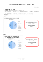 R7 学校評価（保護者、生徒アンケート）結果 .pdfの1ページ目のサムネイル