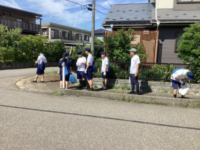 奉仕活動　写真